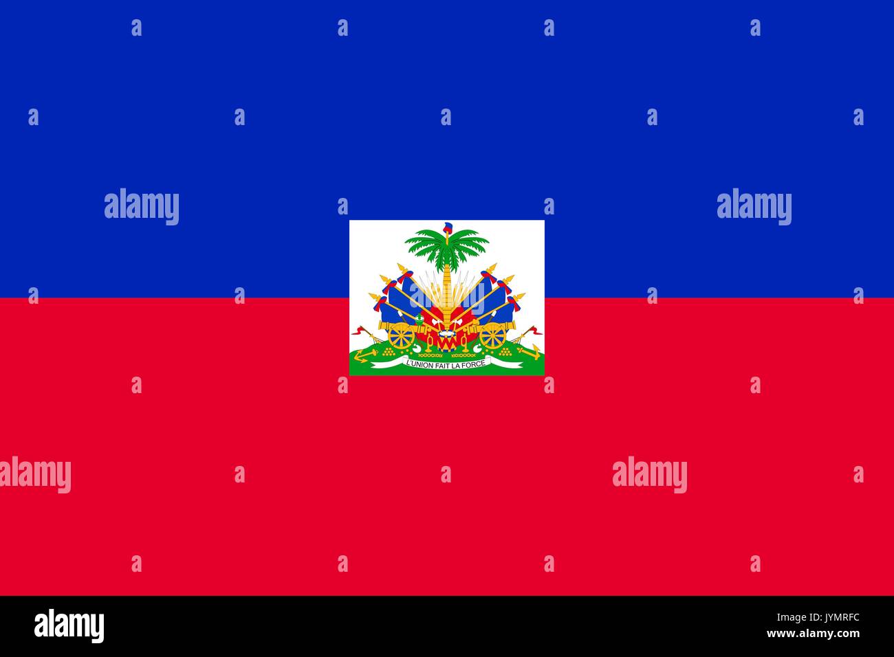 Flag of Haiti Stock Vector