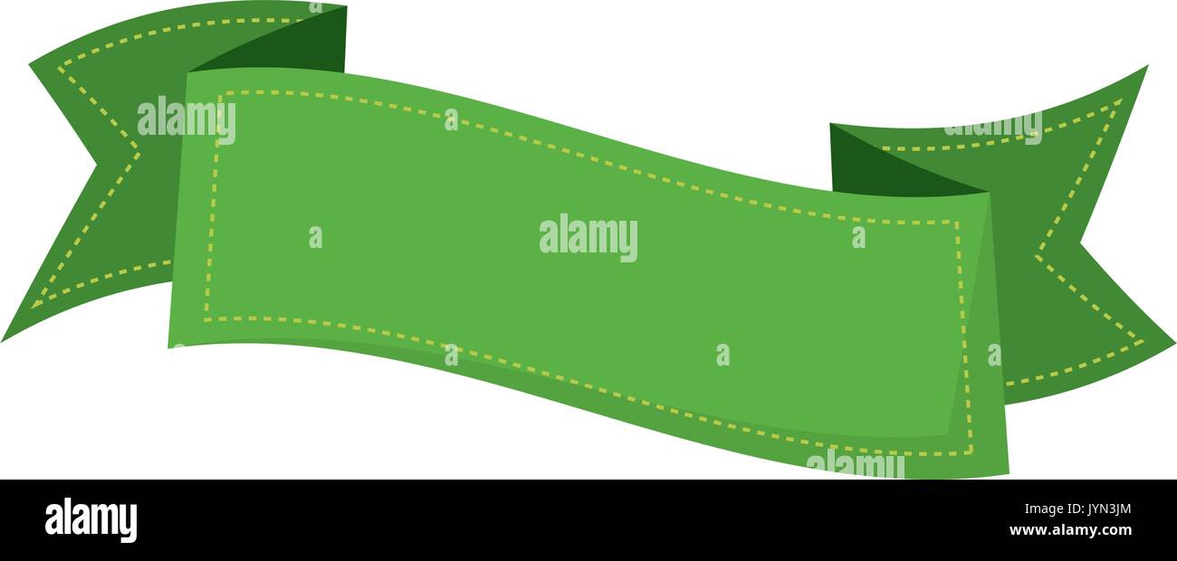 Ribbon banner isolated Stock Vector Image & Art - Alamy
