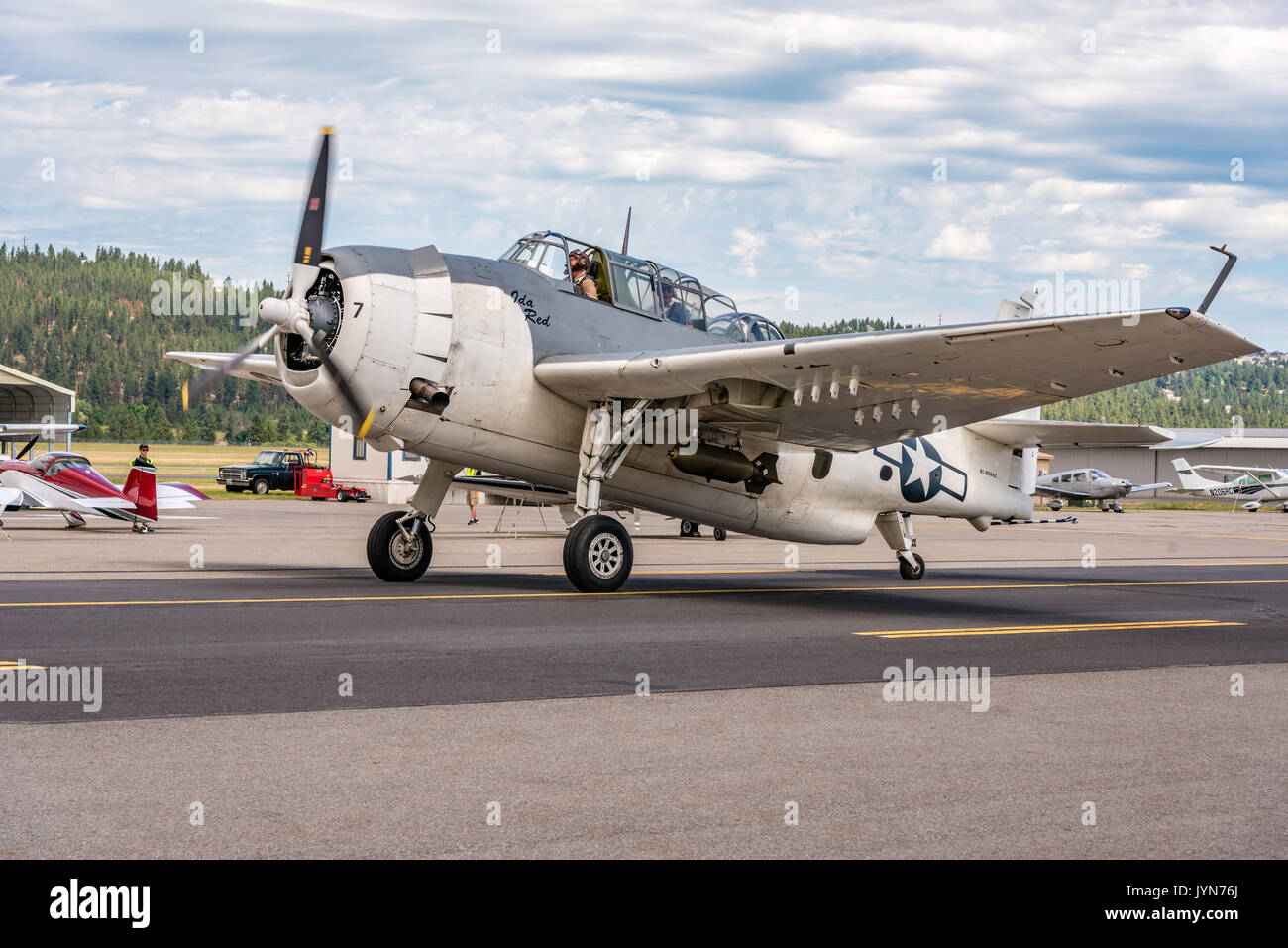 Grumman TBM Avenger Stock Photo