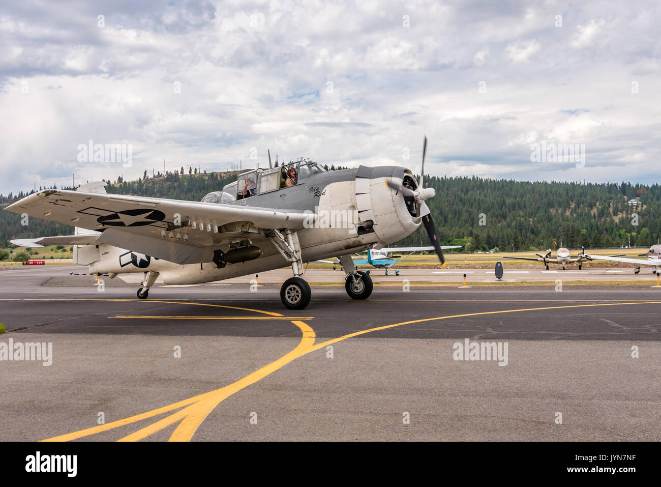 Grumman TBM Avenger Stock Photo