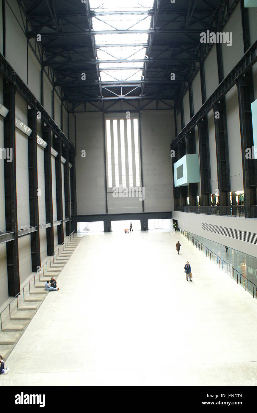 Bankside Power Station, Tate modern Stock Photo