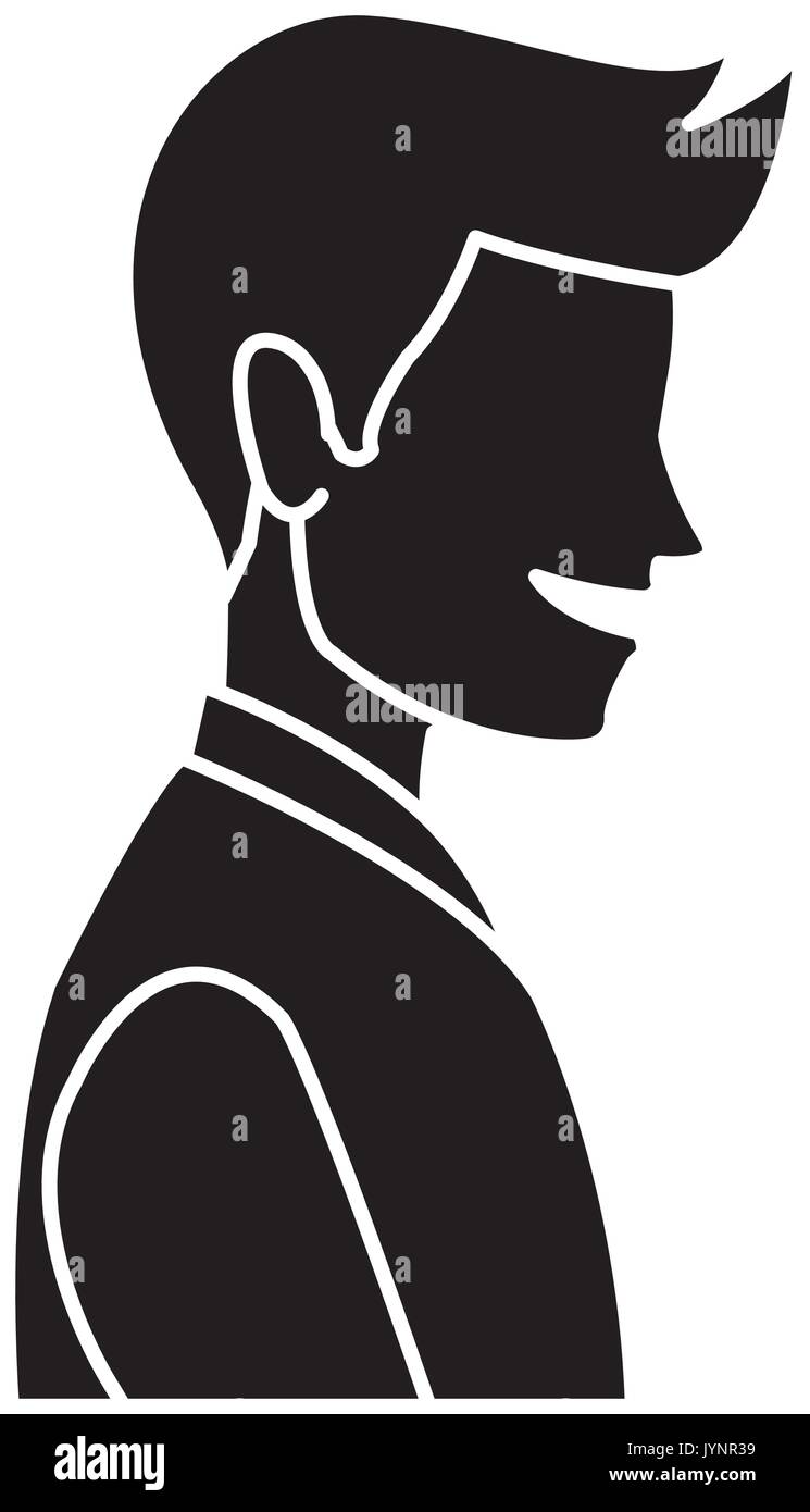 portrait happy groom in a wedding suit Stock Vector Image & Art - Alamy