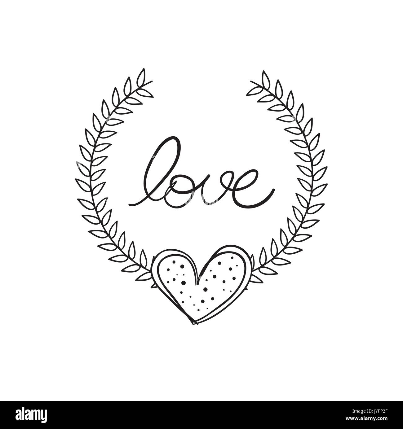 love card design vector illustration Stock Vector Image & Art - Alamy