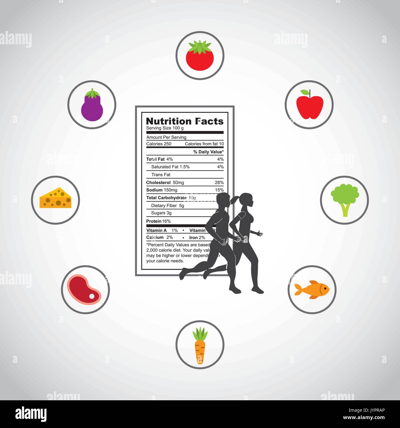 healthy lifestyle design Stock Vector Image & Art - Alamy