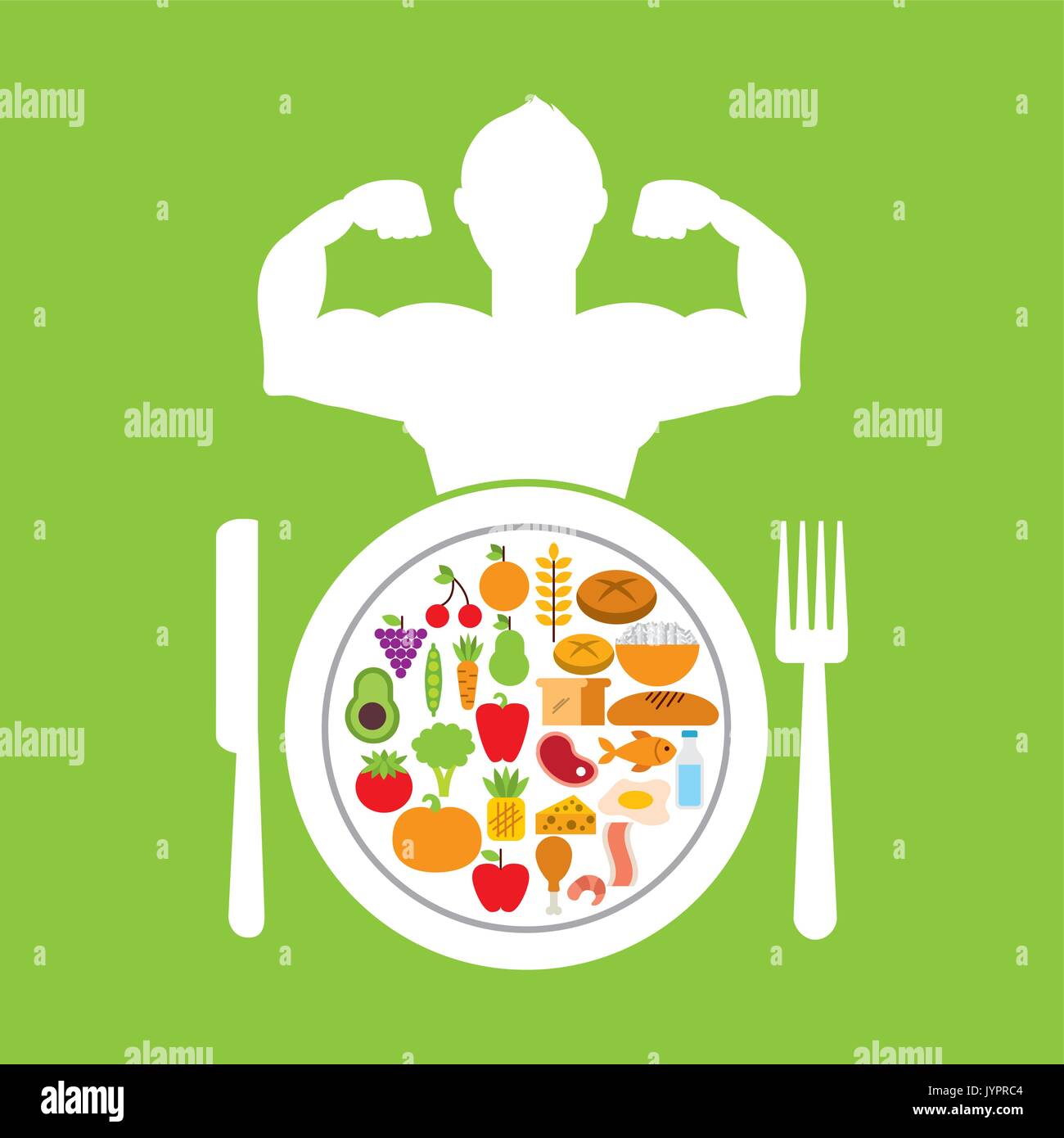 healthy lifestyle design Stock Vector Image & Art - Alamy