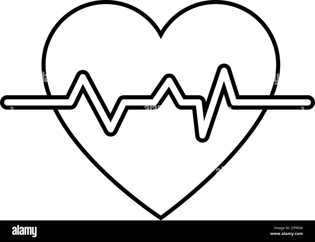 cardio heart icon Stock Vector Image & Art - Alamy