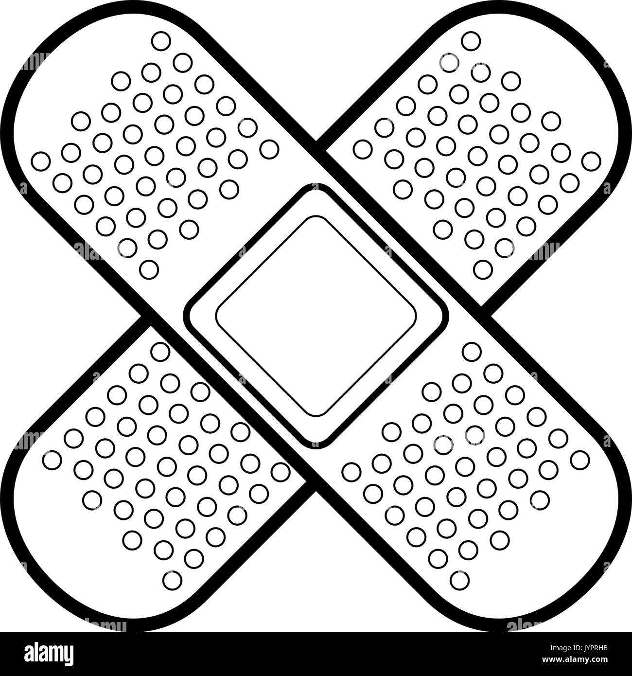 Band aids Black and White Stock Photos & Images - Alamy