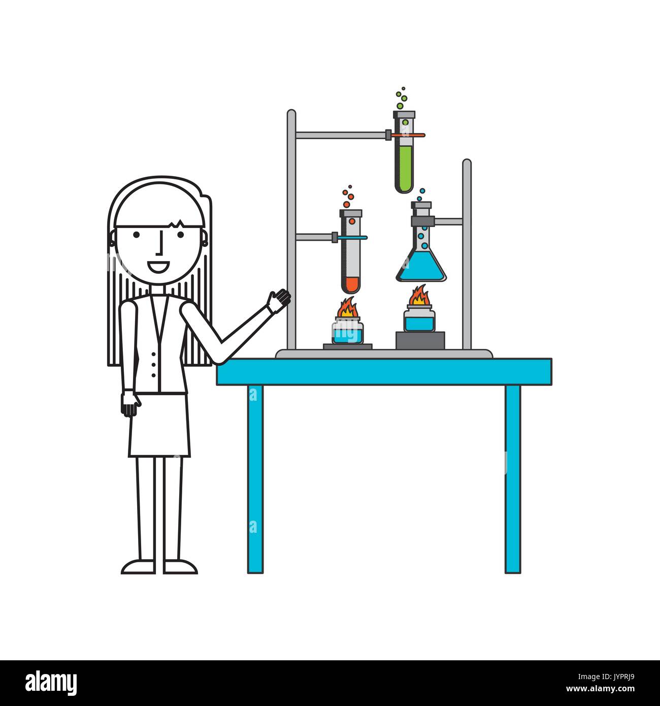 laboratory flat icon design Stock Vector Image & Art - Alamy