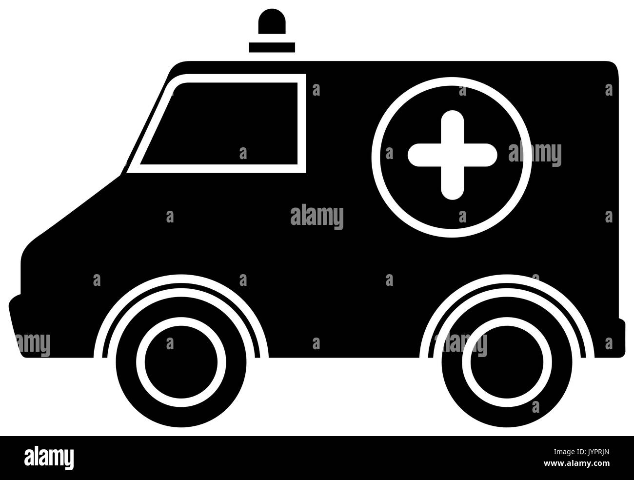 ambulance icon image Stock Vector