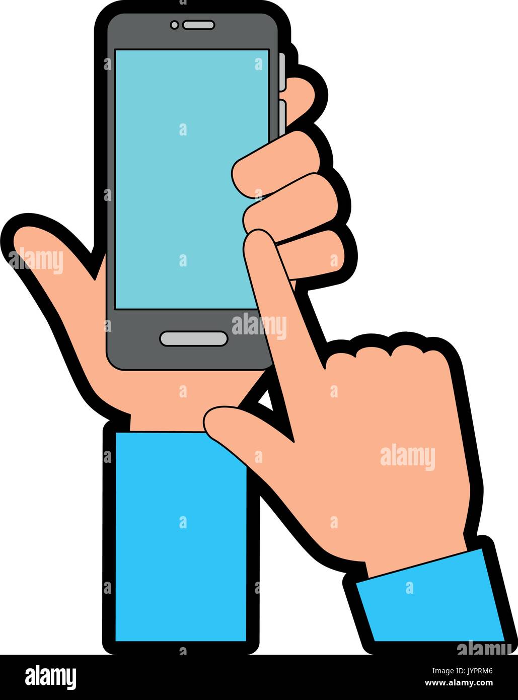 smartphone with medical app icon Stock Vector Image & Art - Alamy