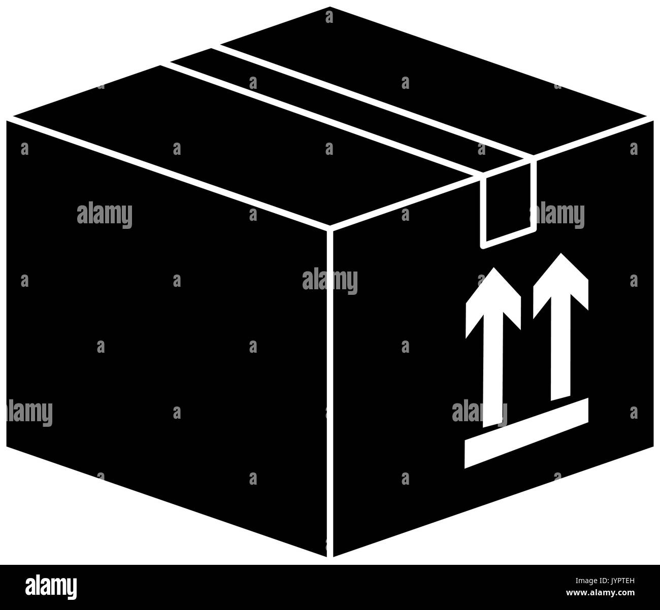 carton box icon Stock Vector Image & Art Alamy