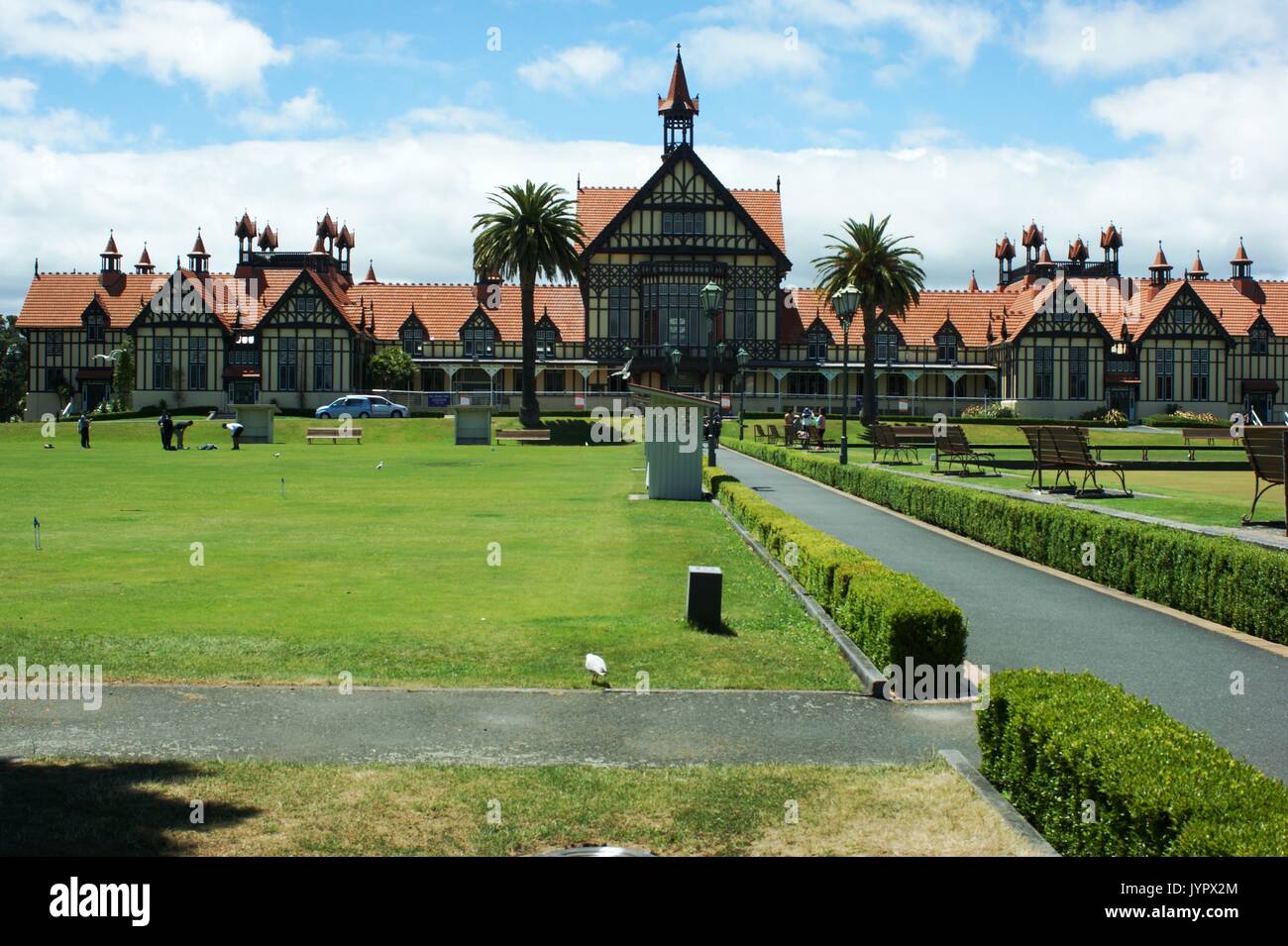 Government House, Rototua, New Zealand Stock Photo Alamy