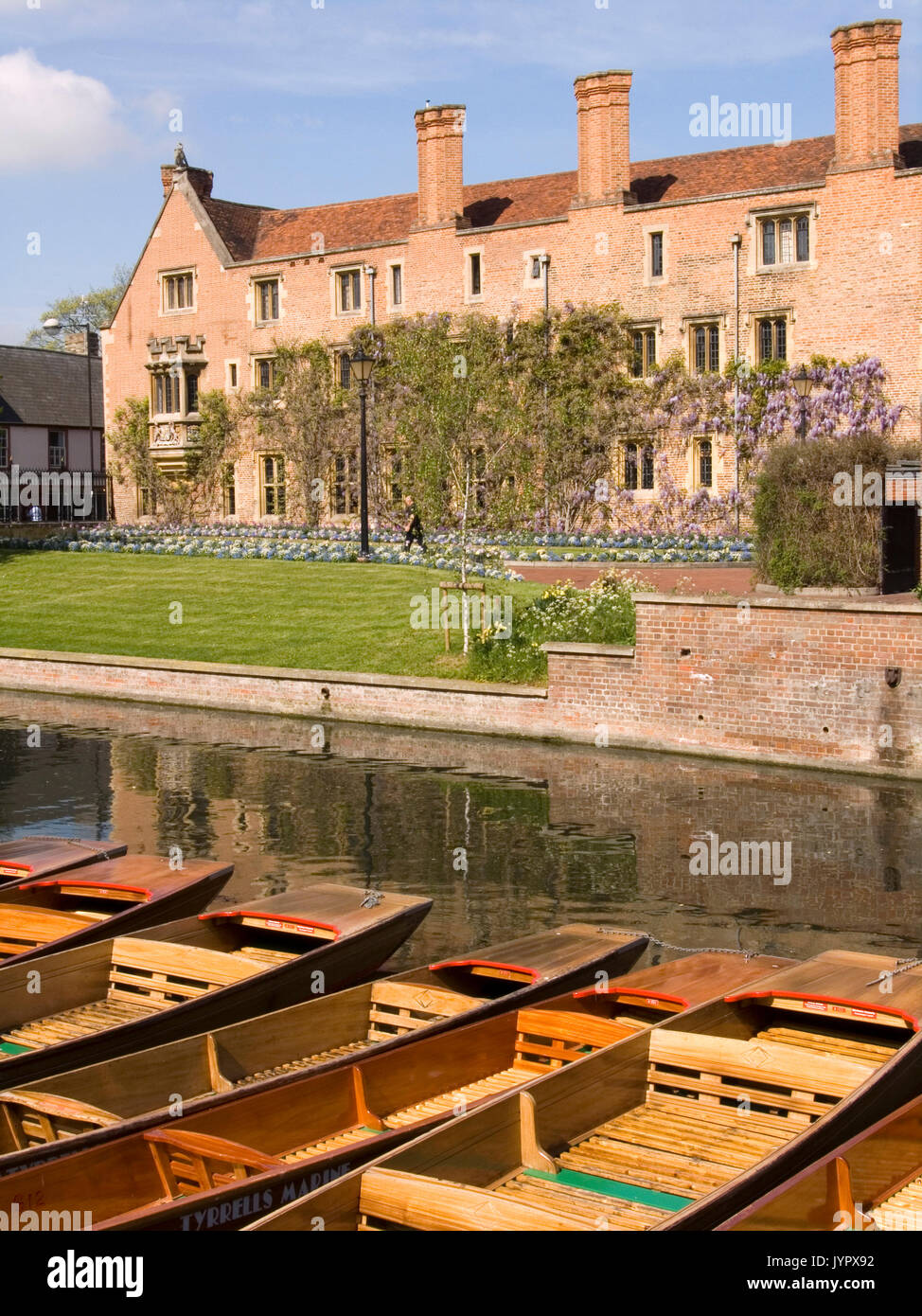 The River Cam Cambridge Stock Photo