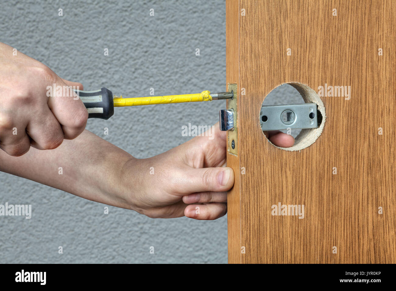 Replace Door Knob Stock Photos Replace Door Knob Stock