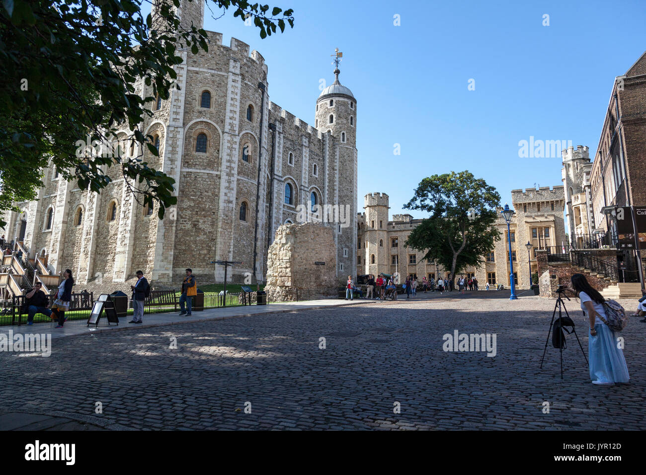 Scenes from The Tower of London, England Stock Photo