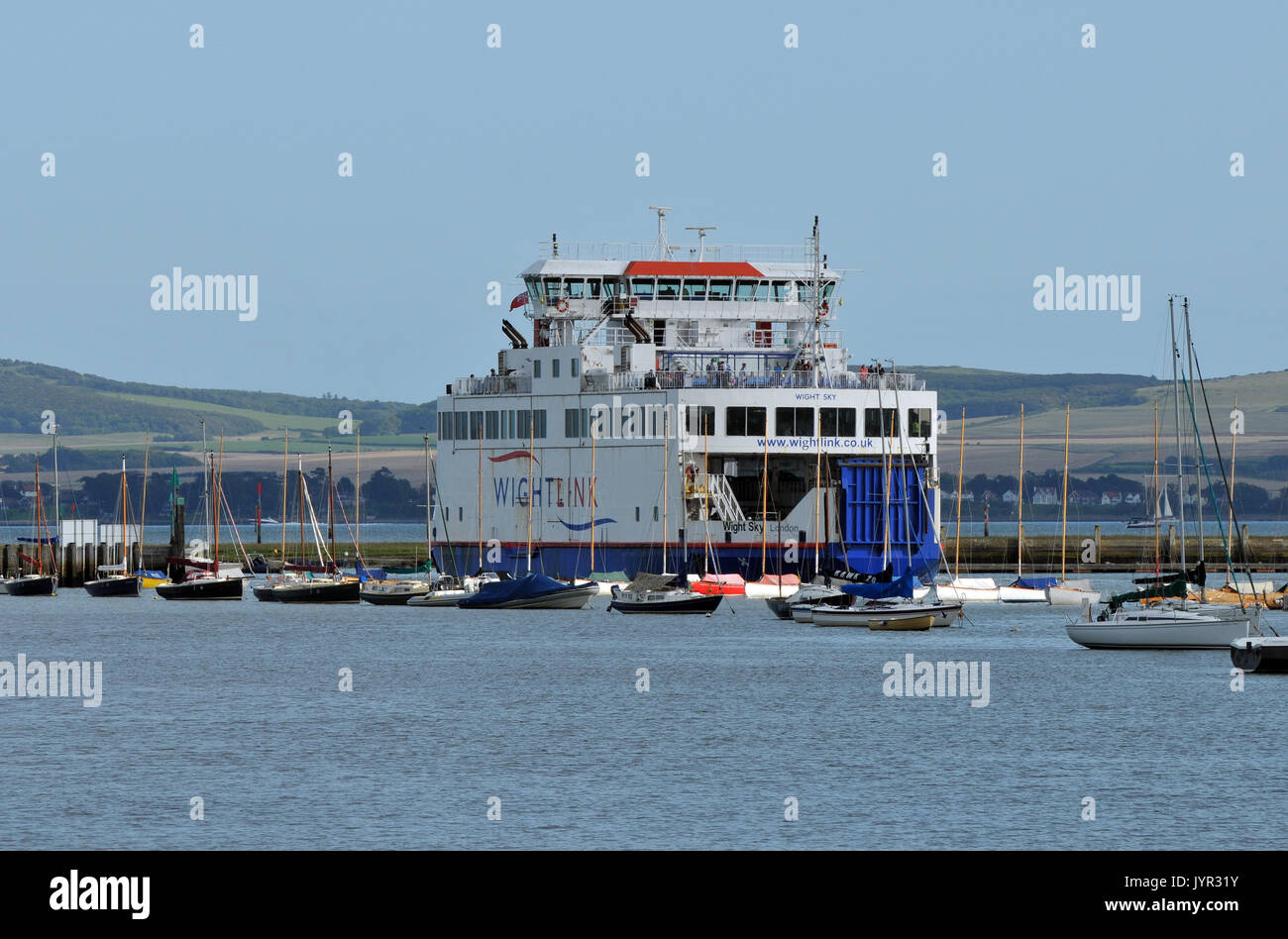 Yarmouth to lymington ferries hires stock photography and images Alamy