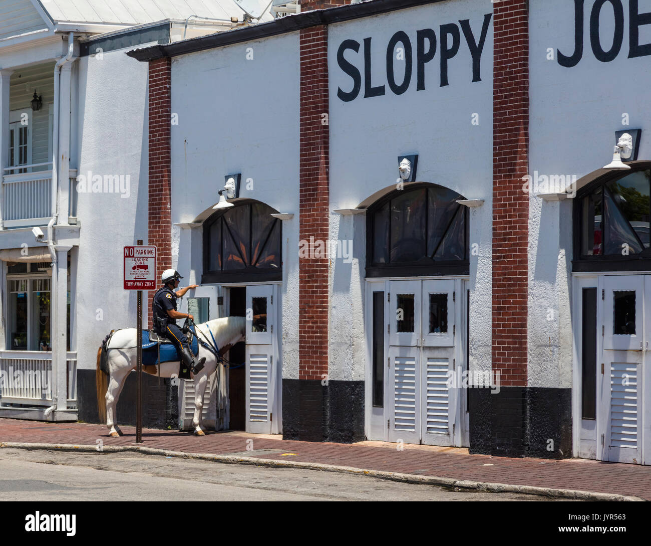 Sloppy Joes Bar on Duval Street in Key West Florida Stock Photo