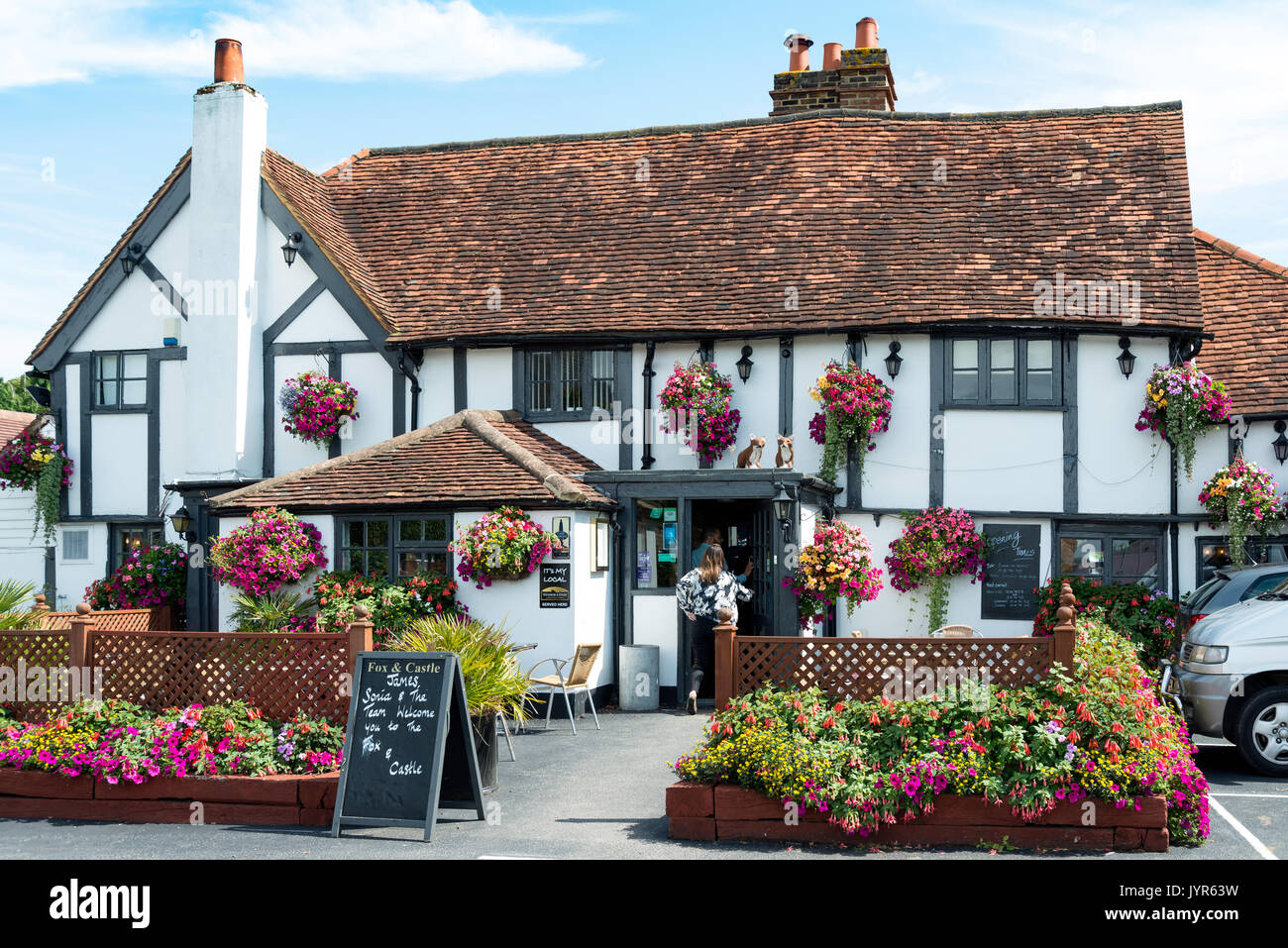 17th century The Fox & Castle Pub, Burfield Road, Old Windsor
