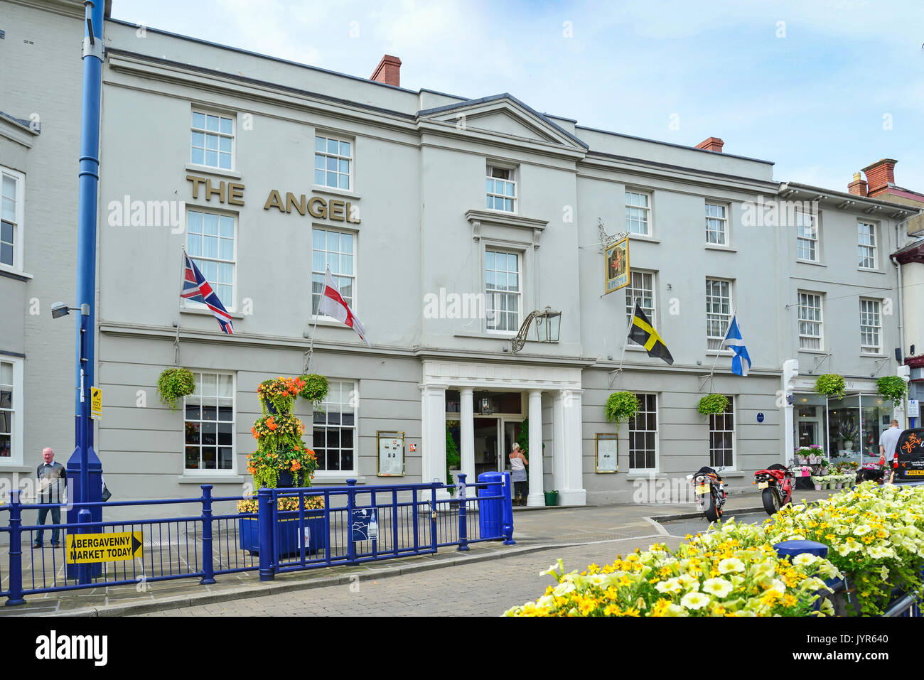 The angel hotel, abergavenny hires stock photography and images Alamy