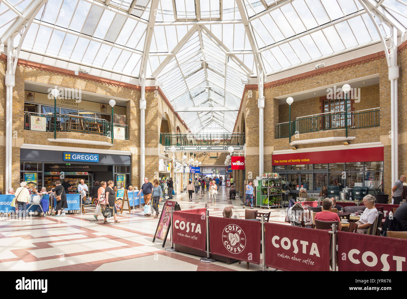 The Market Place Shopping Centre, Burgess Hill, West Sussex, England