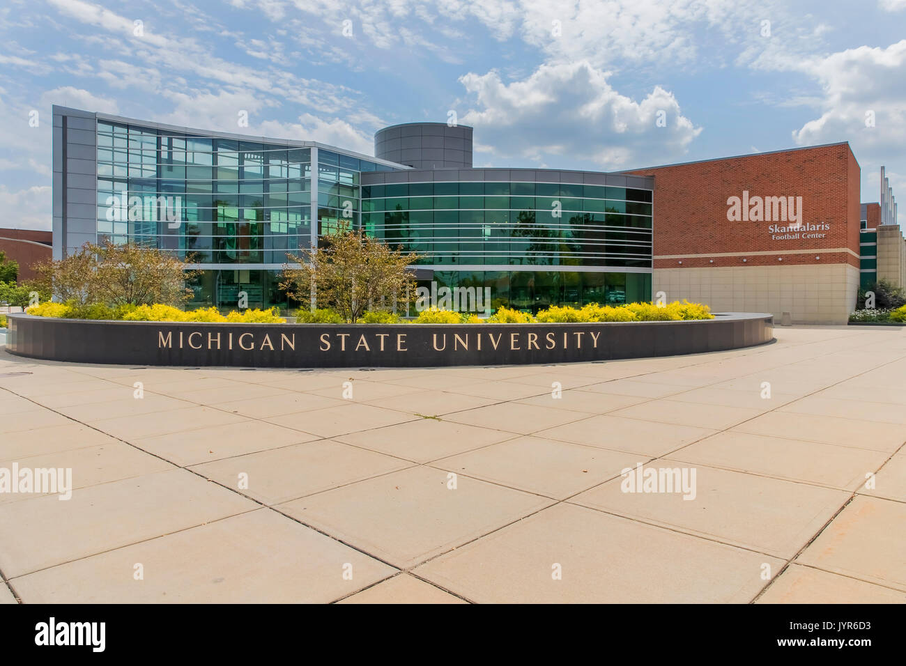 Michigan State University Campus Stock Photo - Alamy