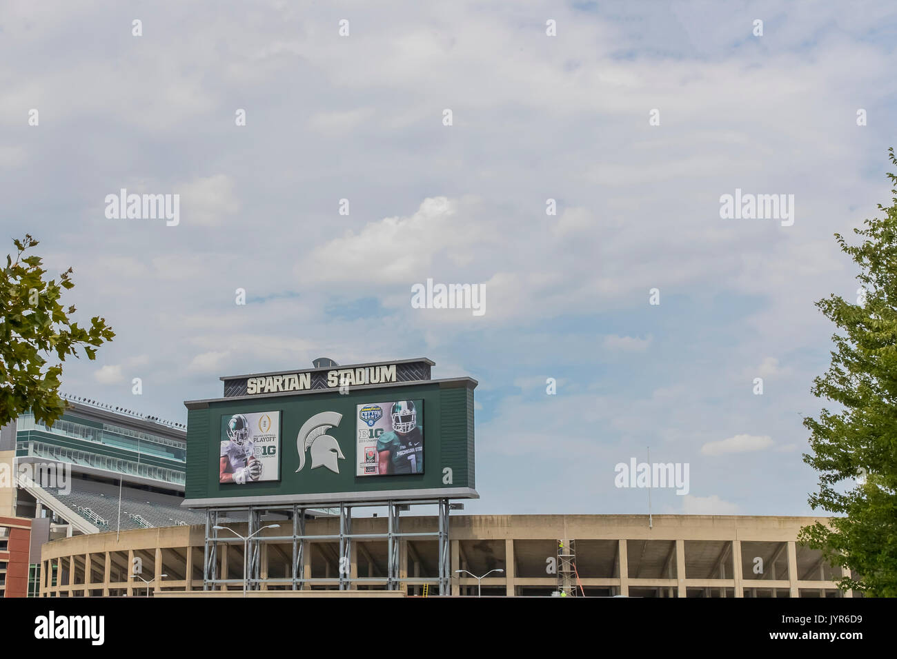 Michigan State University Campus Stock Photo - Alamy