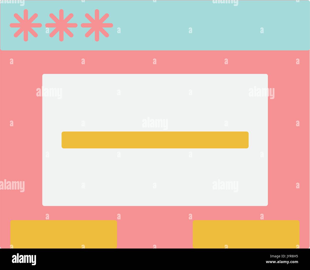 window web technology element design Stock Vector Image & Art - Alamy