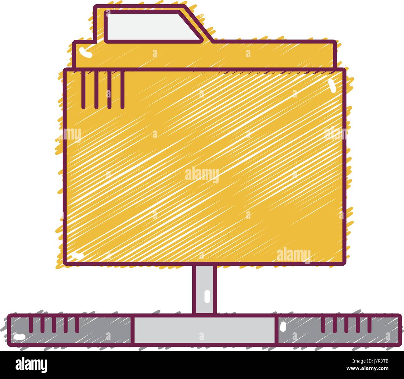 technology data file folder server Stock Vector Image & Art - Alamy