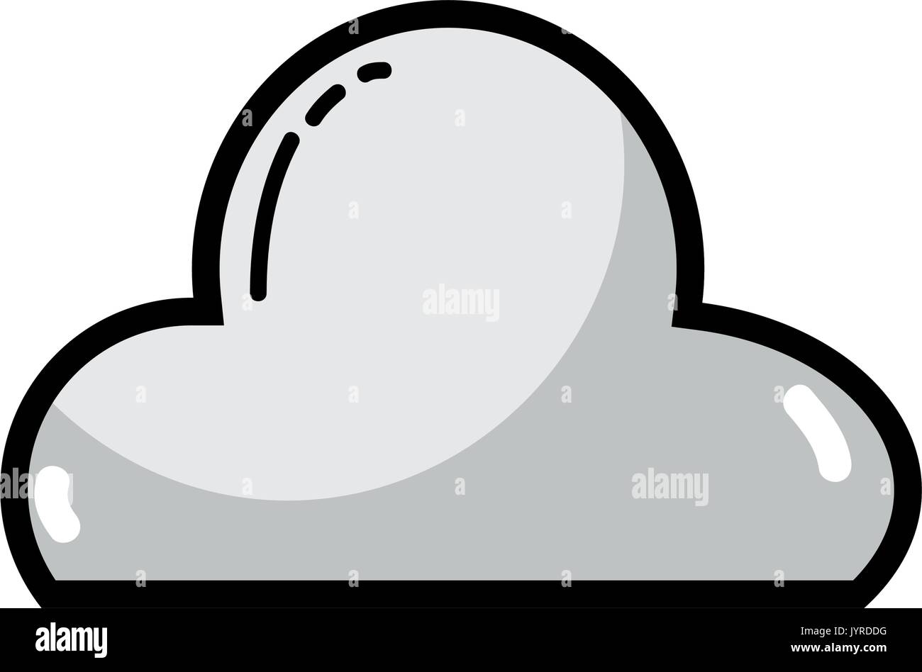 line nice cloud weather in the sky design Stock Vector Image & Art - Alamy