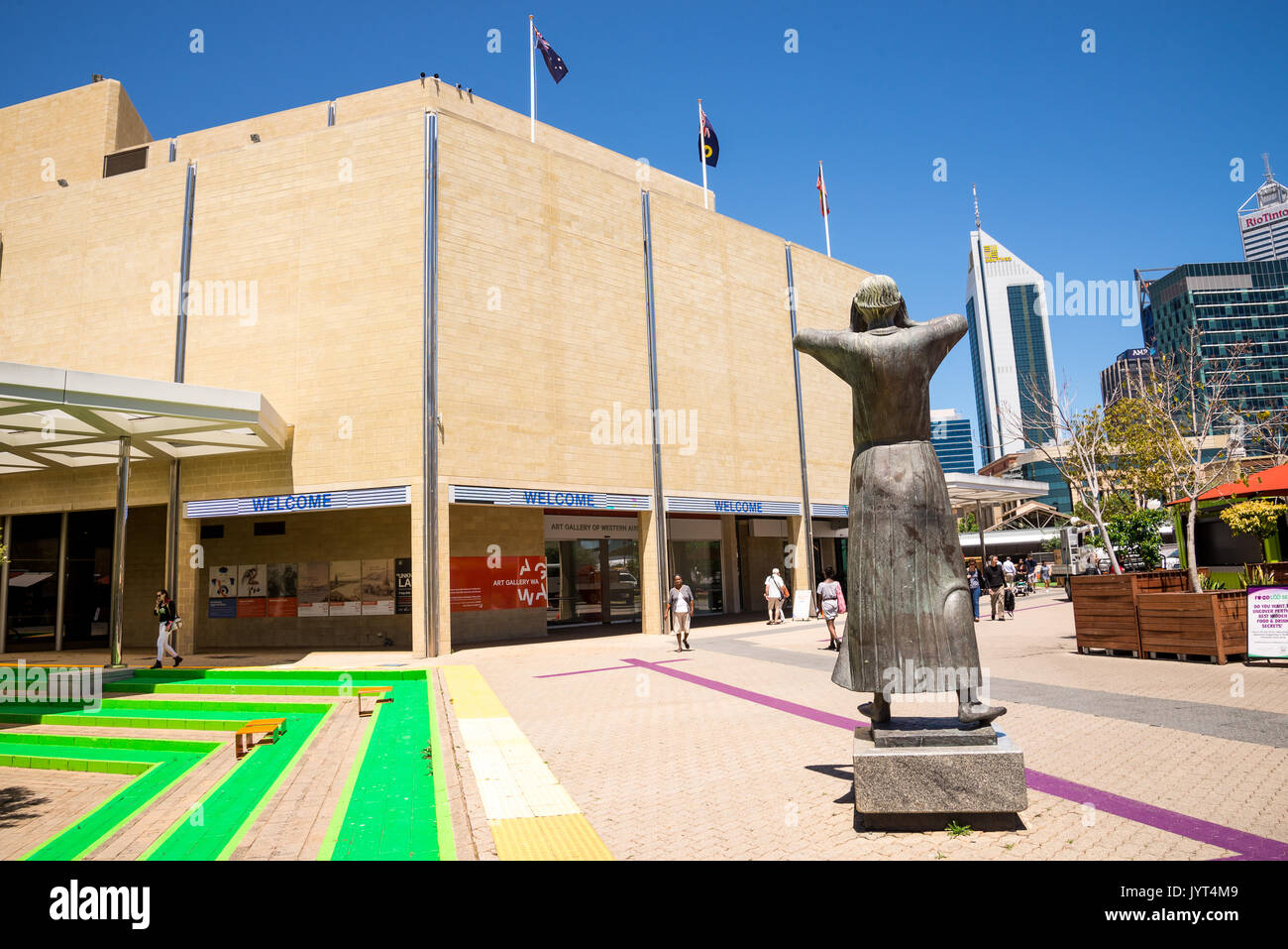 Art gallery of western australia perth hires stock photography and
