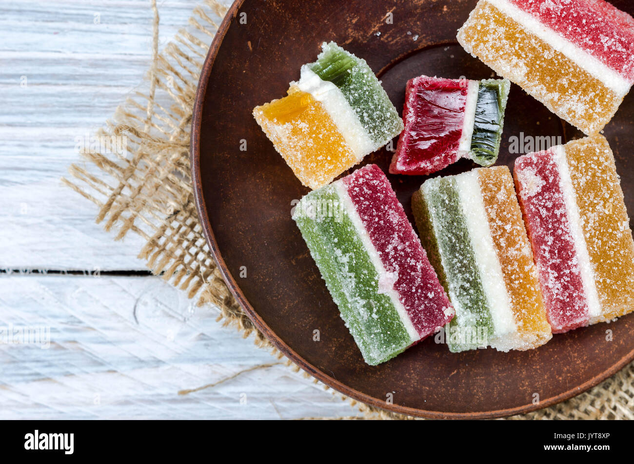 Marmalade sweets hi-res stock photography and images - Alamy