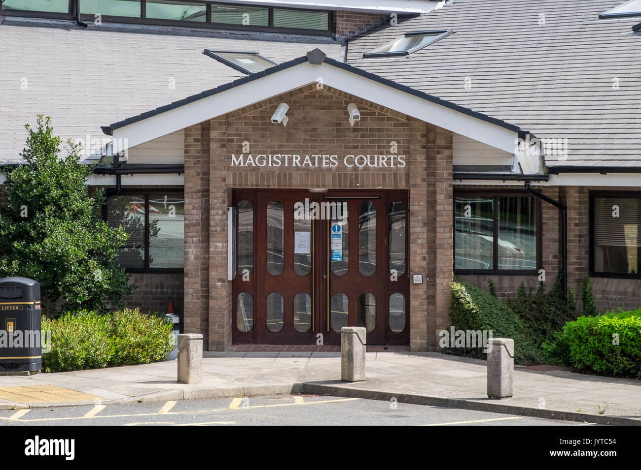Truro Magistrate's Court, Truro, Cornwall, UK Stock Photo