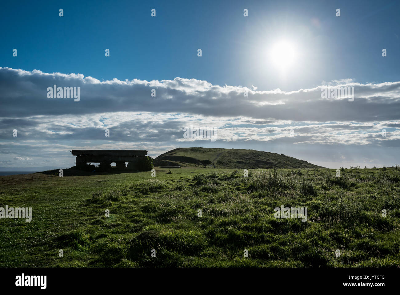 brean-down-national-trust-coastline-stock-photo-alamy