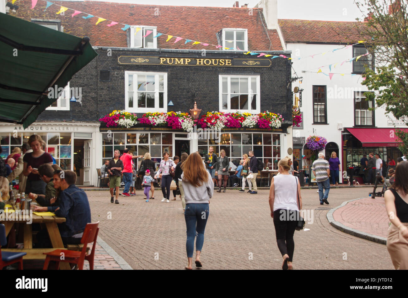 The Pump House pub and bars in The Lanes Brighton UK Stock Photo Alamy