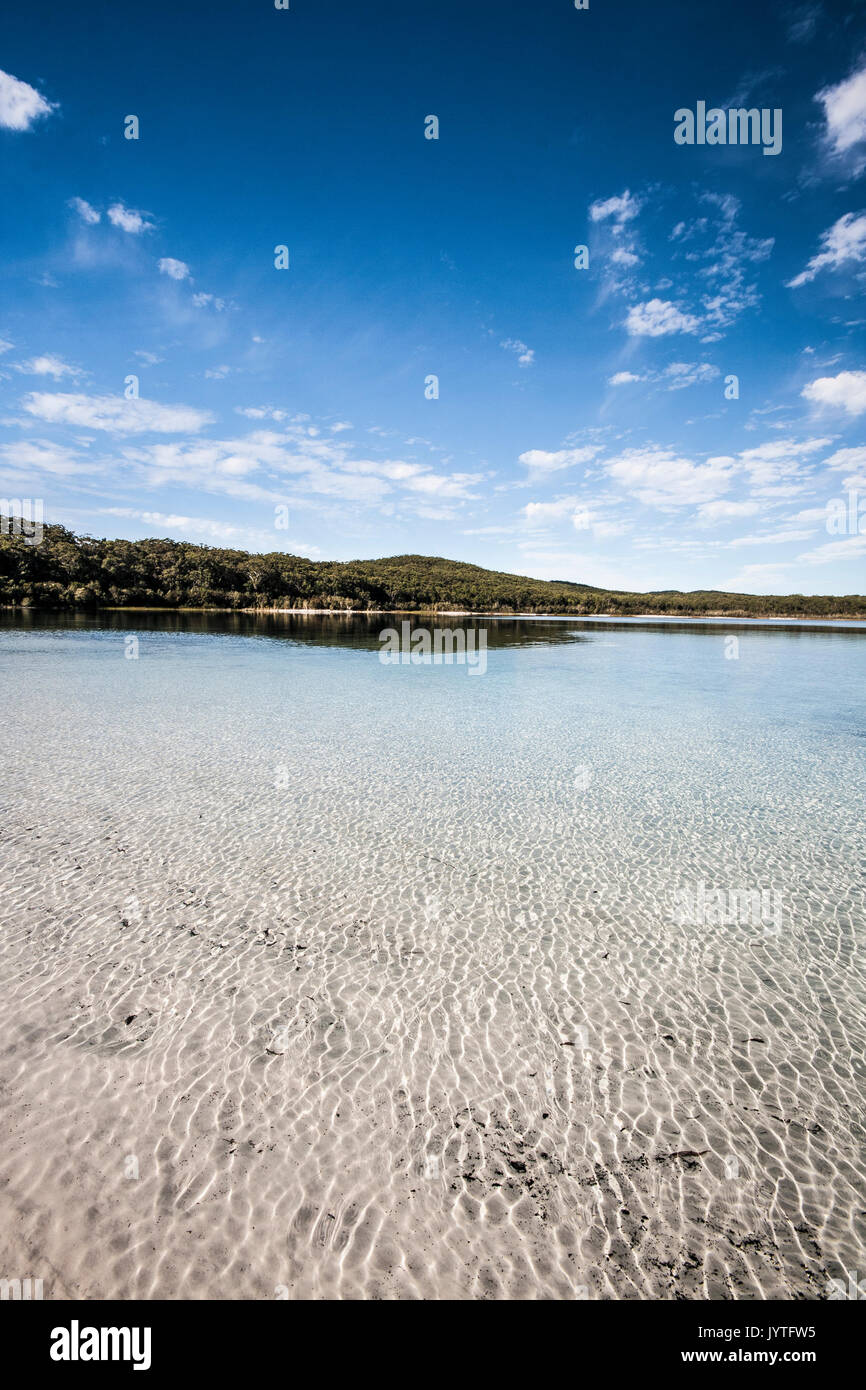 Fraser Island - Lake Stock Photo
