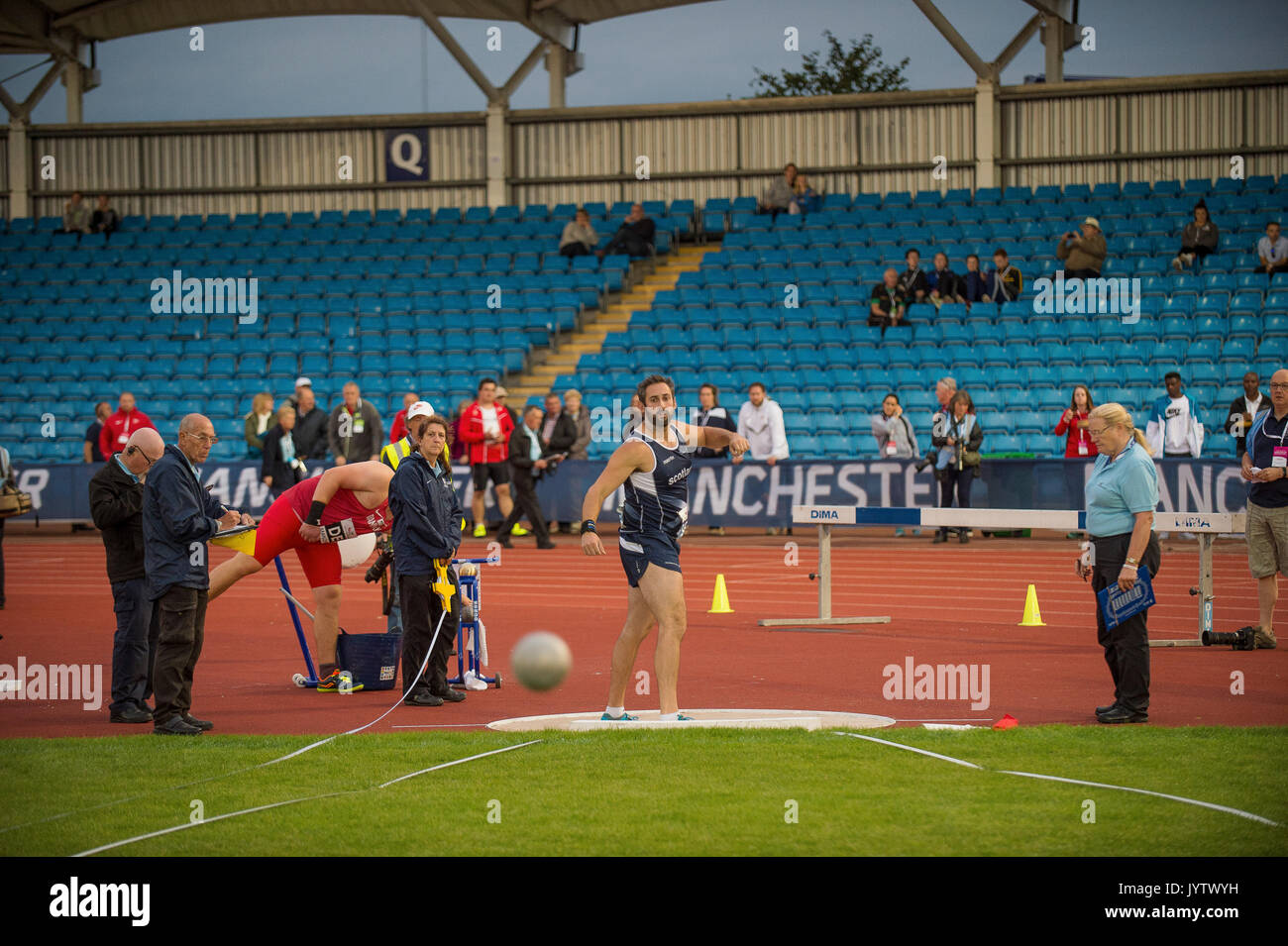 England Athletics Manchester International 2017 Stock Photo