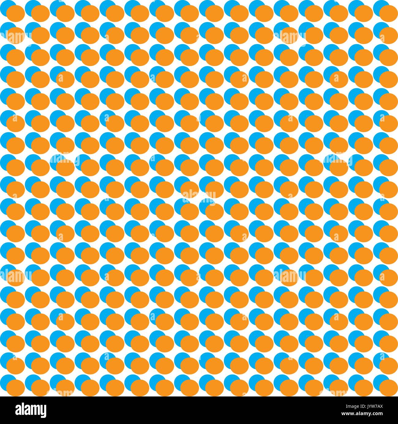vector blue orange circles pattern Stock Vector Image & Art - Alamy