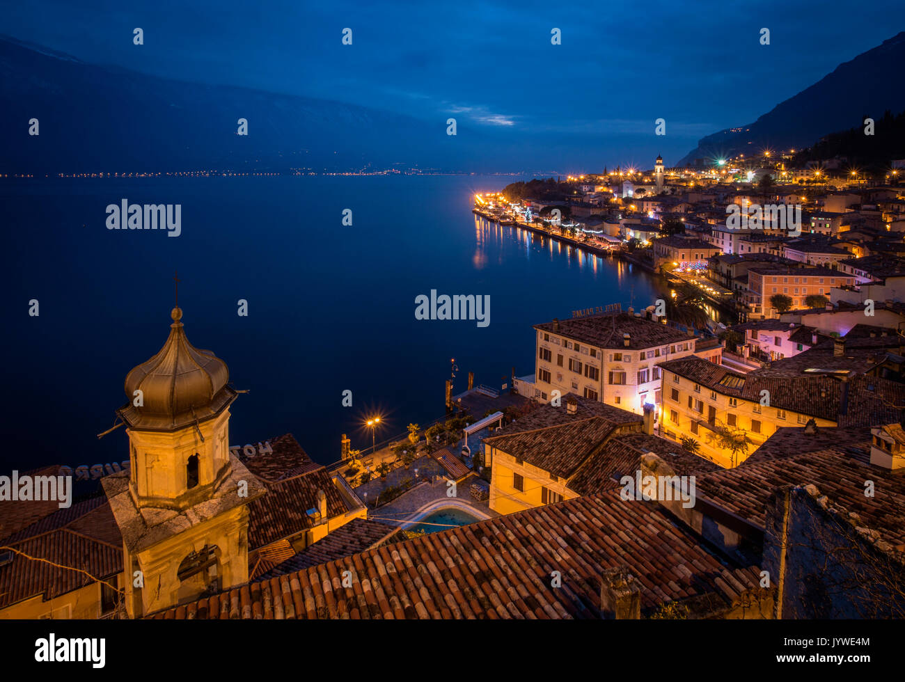 Limone sul Garda, Garda Lake, Lombardia, Italy Stock Photo