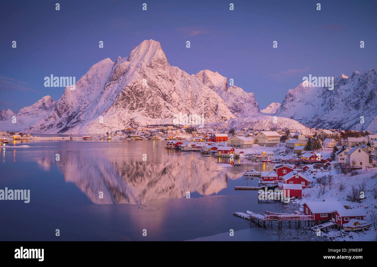 Reine, Lofoten Island, Norway Stock Photo