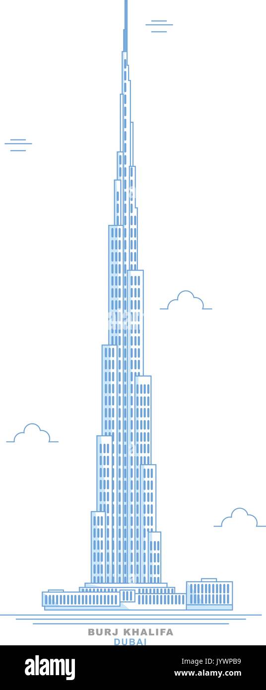 Burj khalifa  Free travel icons