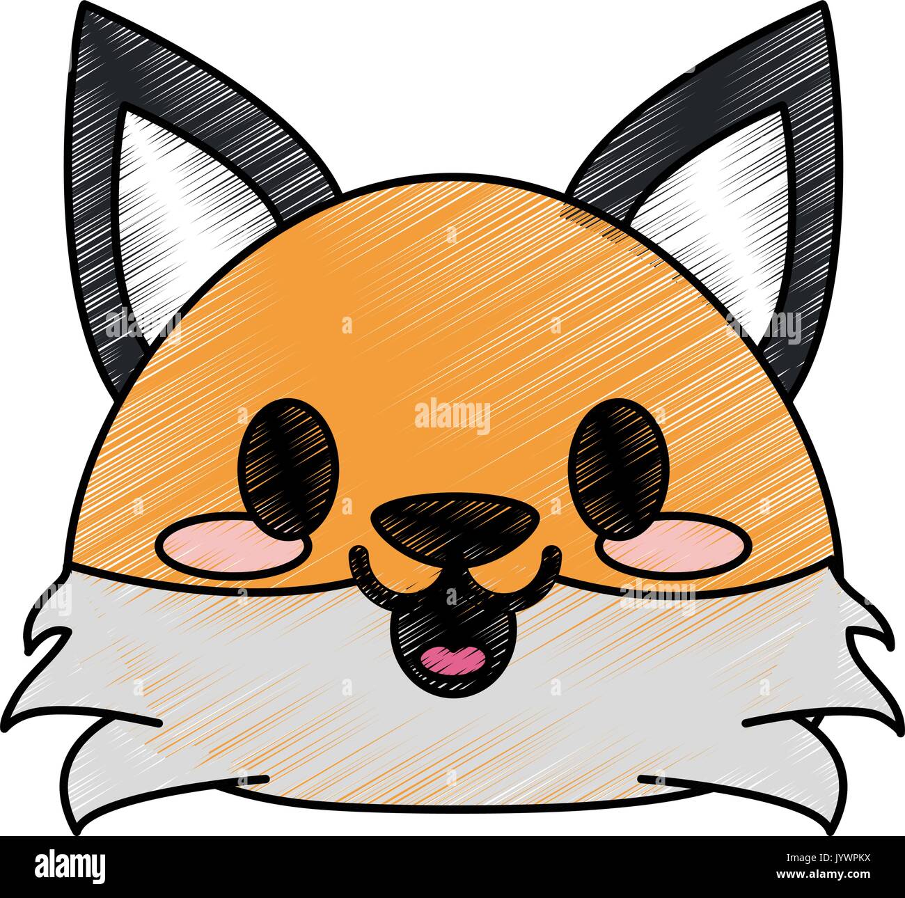 fox vector illustration Stock Vector Image & Art - Alamy