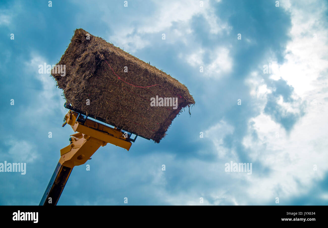 Hay stacker hi-res stock photography and images - Alamy