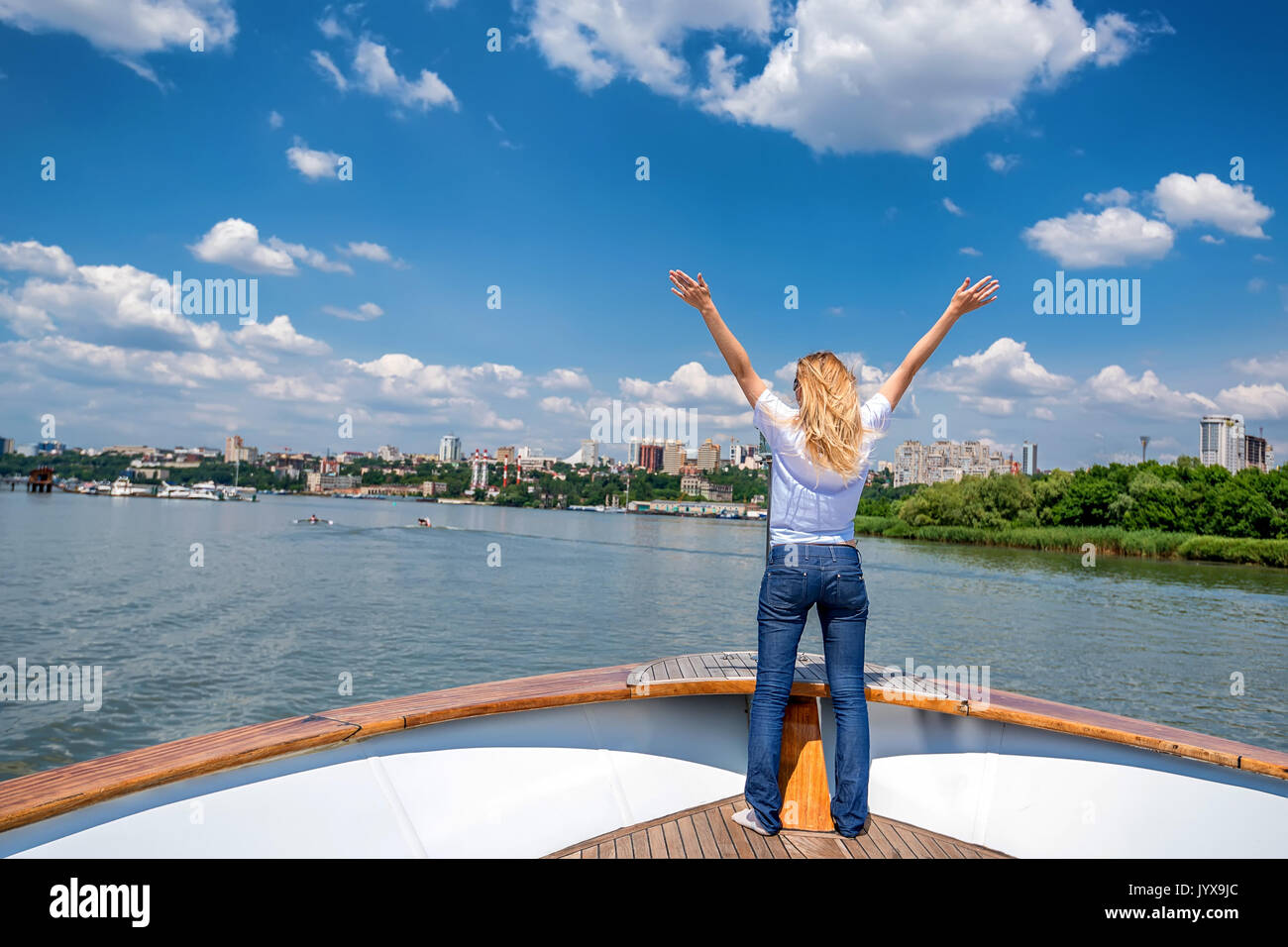 beautiful-blonde-on-yacht-hi-res-stock-photography-and-images-alamy