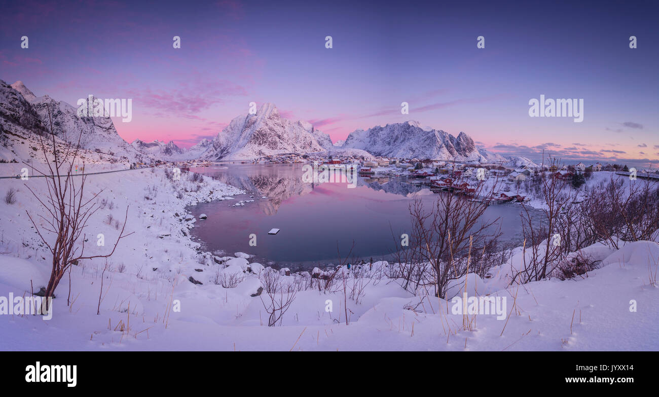 Reine, Lofoten Island, Norway Stock Photo