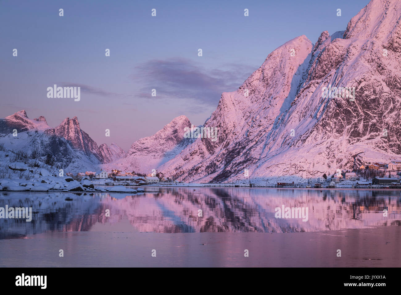 Reine, Lofoten Island, Norway Stock Photo