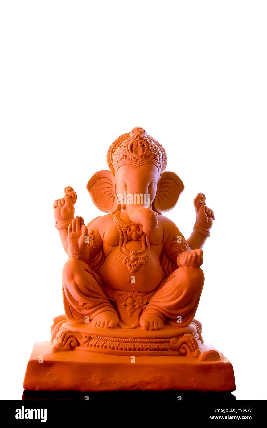 plaster of paris lord ganesha Stock Photo Alamy