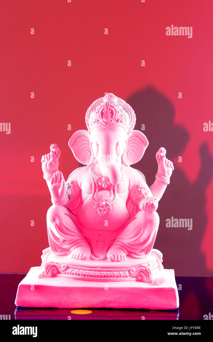 plaster of paris lord ganesha Stock Photo Alamy