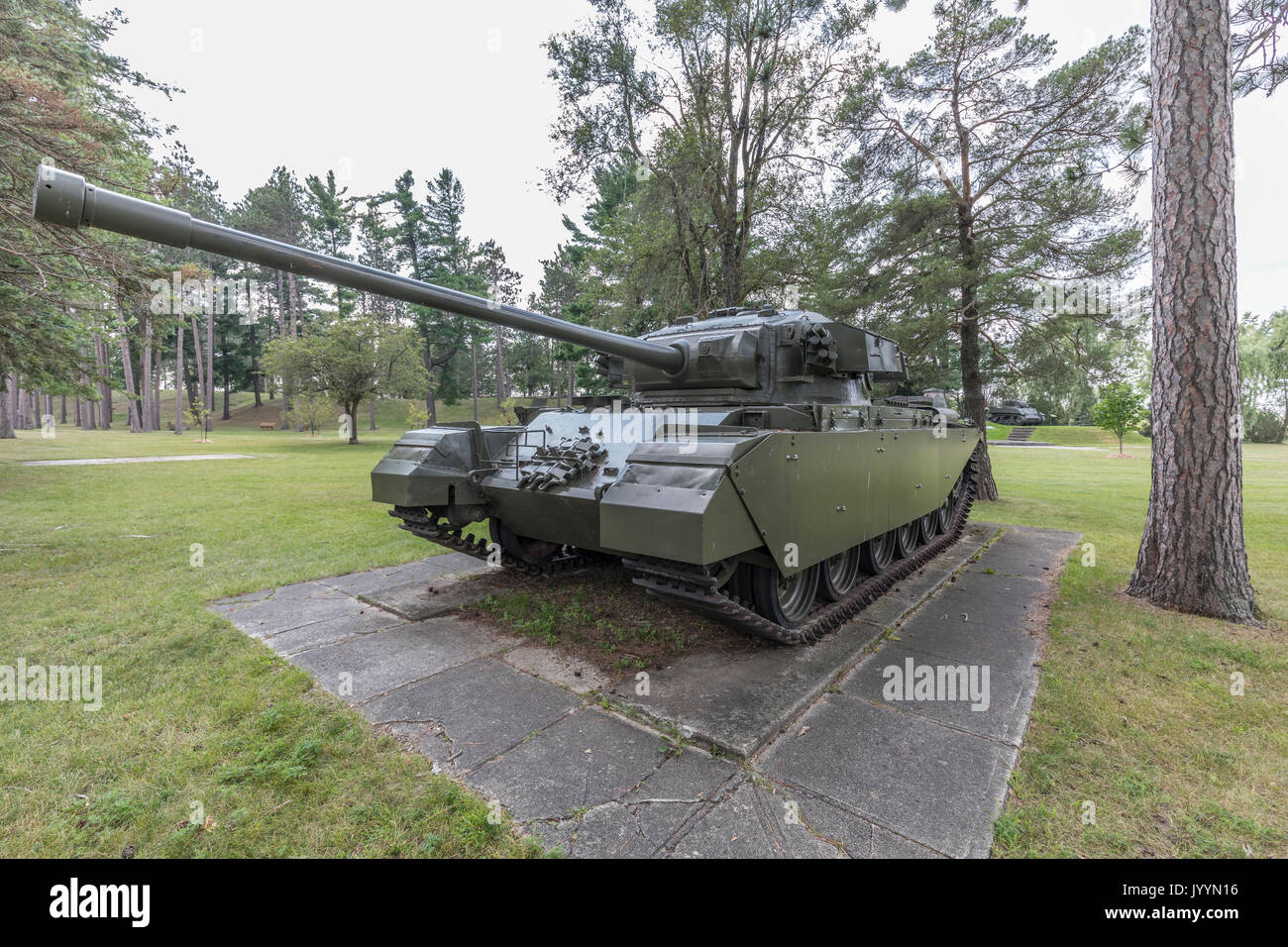 British Centurion MK5 Main Battle Tank Stock Photo