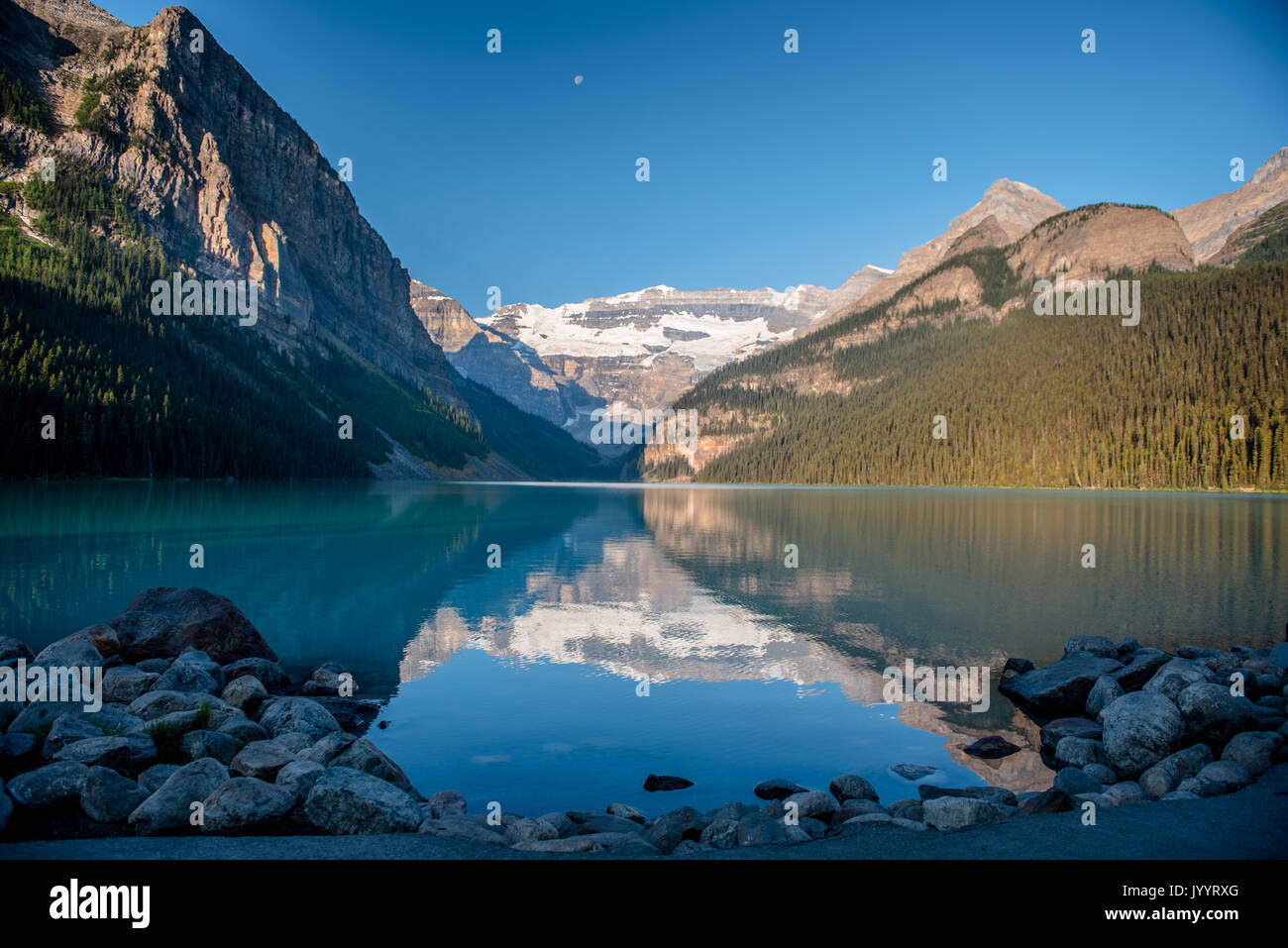 Lake Louise, Banff, Alberta Stock Photo - Alamy