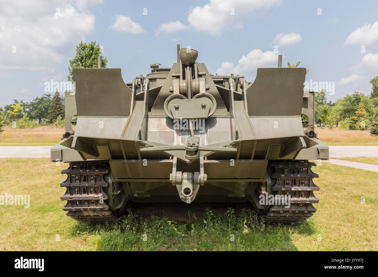 British Armoured Recovery Vehicle Mark II Stock Photo - Alamy